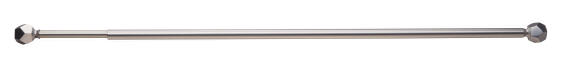 Inspire cafã© curtain rods kit  7 & 9mm diam piton nickel matt 40-70cm