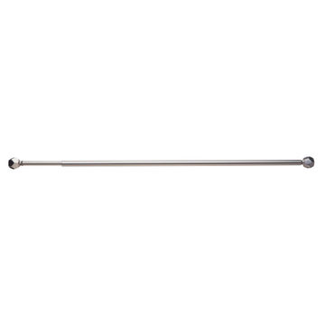 Inspire cafã© curtain rods kit  7 & 9mm diam piton nickel matt 40-70cm