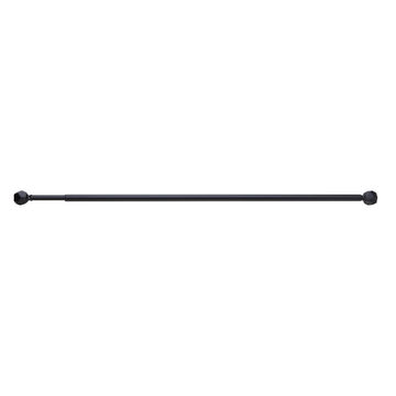 Inspire cafã© curtain rod kit  piton design 9mm diam black graphite 40-70cm