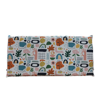 Abstract Objects Padded Seat Outdoor Cushion L53cmxW46cm