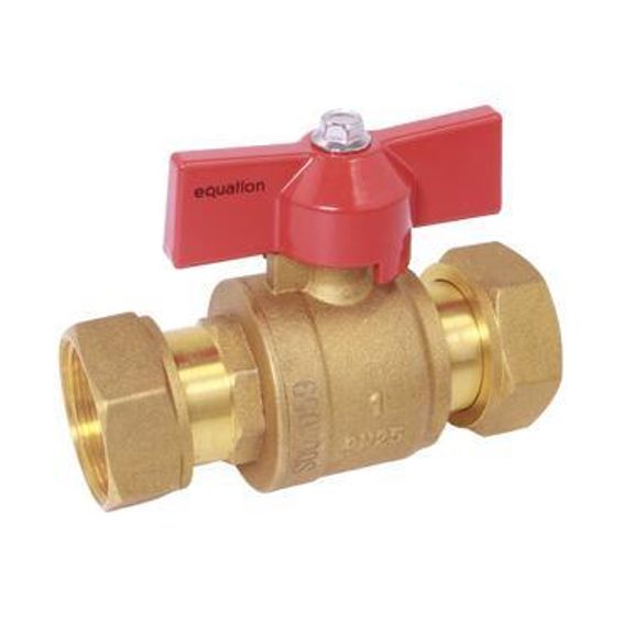BALL VALVE INT. FL BUT 25B F 1
