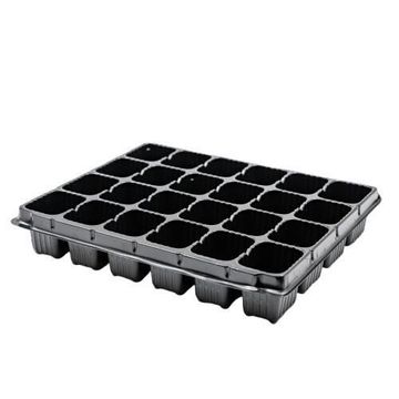 24 Cavities Seedling planting tray  32 x 26 x 5.5cm