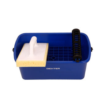 Rinsing bucket + trowel for joints dexter 10 liters