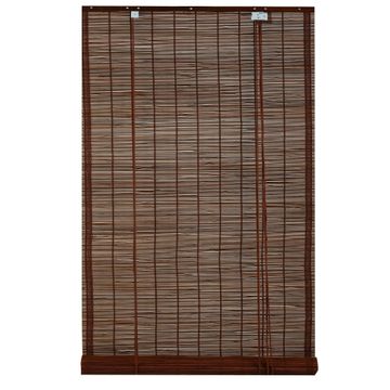 Inspire roll up blind  bamboo djibouti chocolate 120x230cm