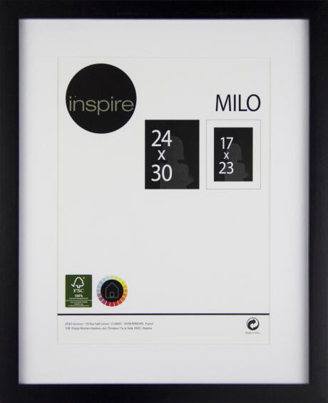 Inspire  frame milo black 24x30cm