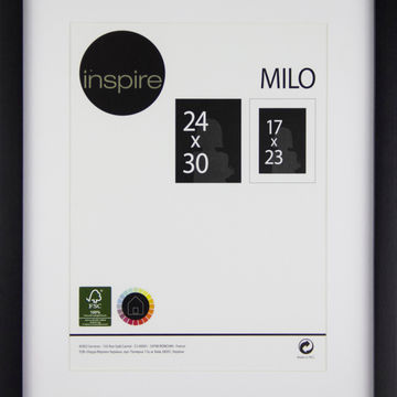 Inspire  frame milo black 24x30cm