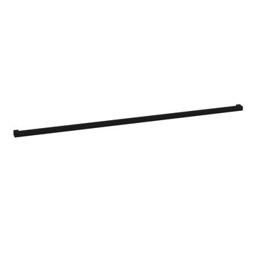 Kitchen Splashback Rail Metal Dark Grey L90Cm