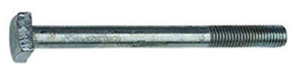 Square head bolt zinc plated M16x180mm standers