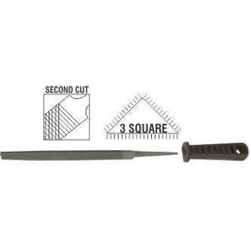 File AFILE three squares 2nd cut 150mm