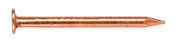 Flat head nail solid copper 2.2x40mm 35pc standers