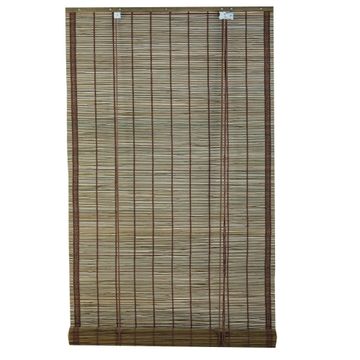 Inspire roll up blind  bamboo djibouti grey 90x230cm