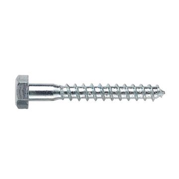 Wood screws hex head 8x50mm 25pc box standers