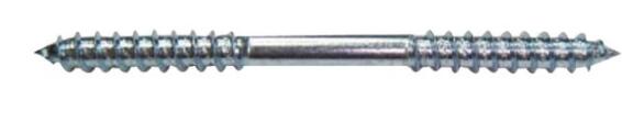 Connecting screws zinc plated wood-wood 6x60mm 4pc standers