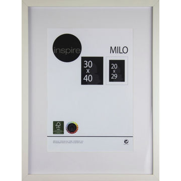 Inspire milo frame white 30x40cm