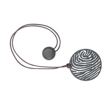 Curtain Tie Back Magnetic LIC Zebra Black