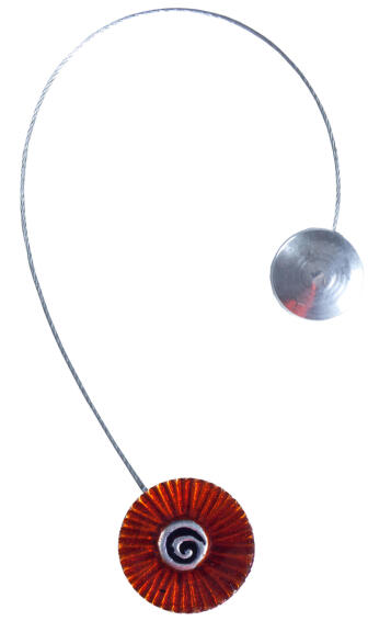 Curtain Tie Back Magnetic Orange