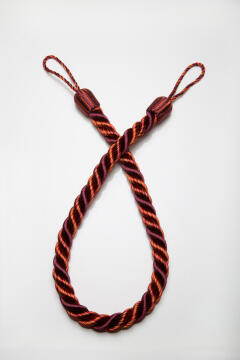 Curtain Tie Back Pum & Copper Rope