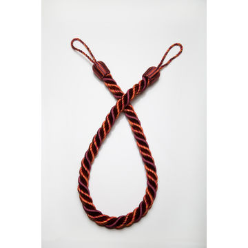 Curtain Tie Back Pum & Copper Rope