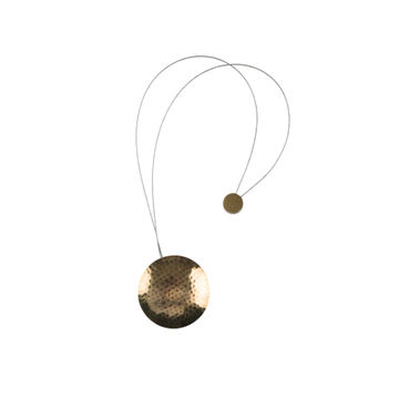 Curtain Tie Back Magnetic Bronze Disc
