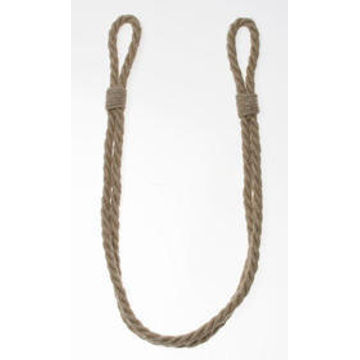 Curtain Tie Back Linen Jute Rope