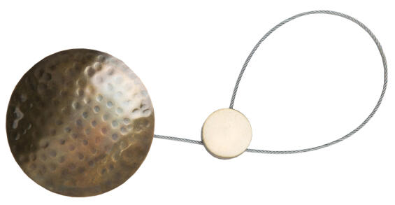 Curtain Tie Back Magnetic Bronze Disc
