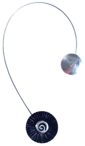 Curtain Tie Back Magnetic Black