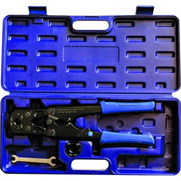 CRIMPING TOOL ADJ WITH 16-25MM INSERTS