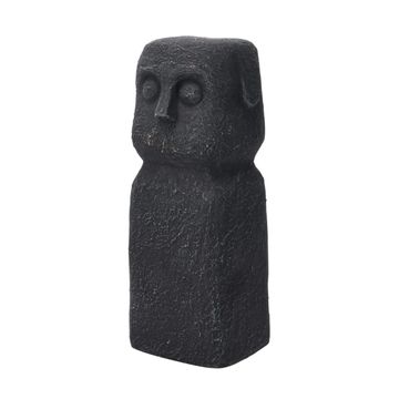 Ethnic black terracotta figurine 25cm
