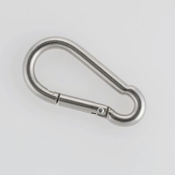 Spring hook stainless steel 8.0x80mm 182kg standers