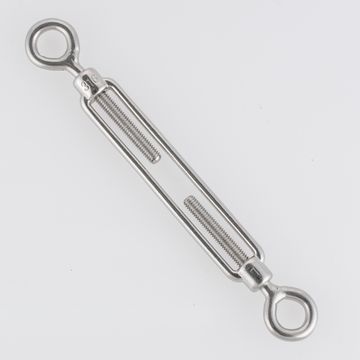 Turnbuckle eye to eye stainless steel for 6mm cable 50kg standers