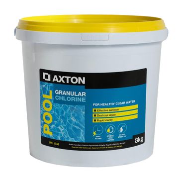 AXTON POOL GRANULAR CHLORINE 8KG