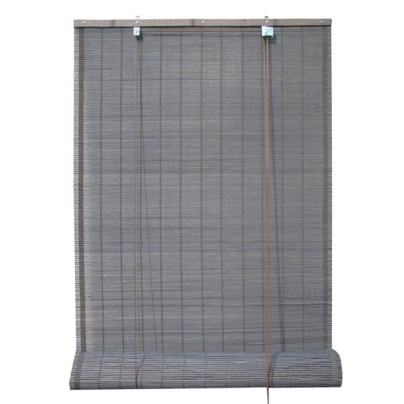 Inspire roll up blind  bamboo djibouti dark grey 90x230cm