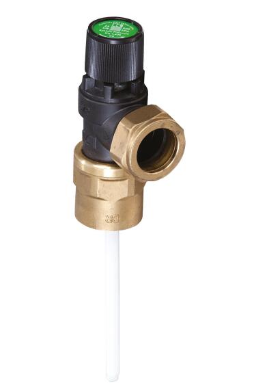 Temperature & Relief Valve KWIKOT 20mm female 600kpa