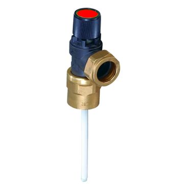 Temperature & Relief Valve KWIKOT 20mm female 400kpa