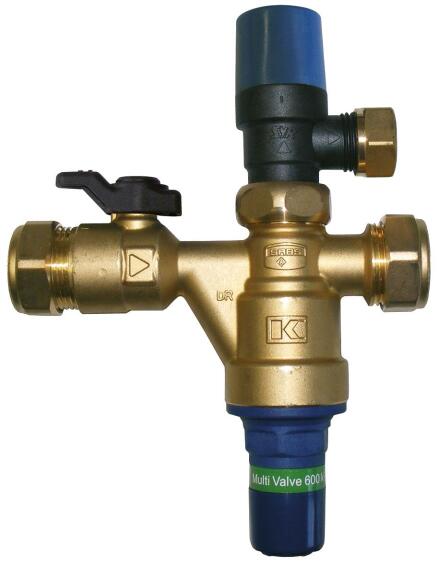 Valve multi-function KWIKOT 22mm 600kpa