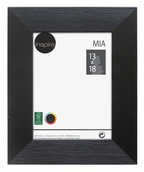 Inspire pic frame mia black 13x18 