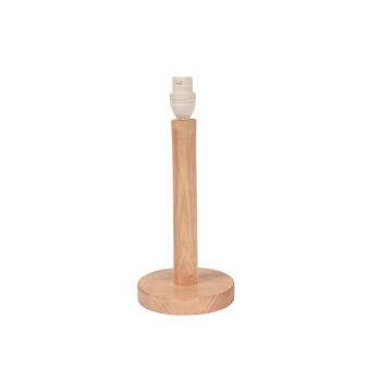 Basic Wooden Table Lamp Natural Small 