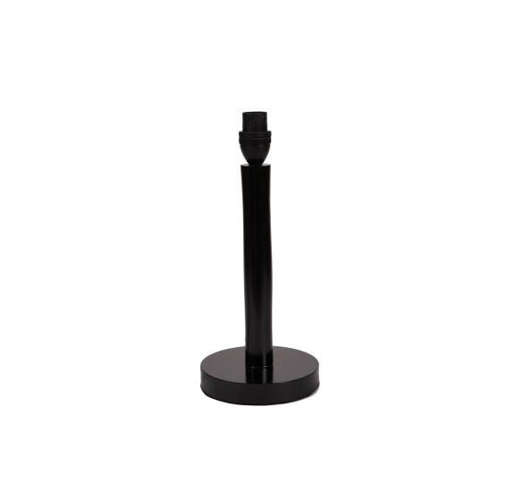 Basic Wooden Table Lamp Small Black