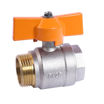TEE BALL VALVE INT FL EQ MXF 1