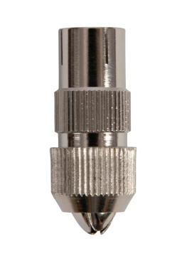 TV connector coaxial female shielded