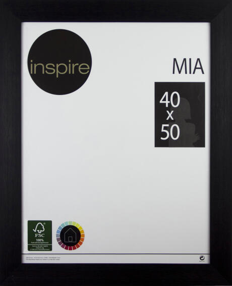 Inspire pic frame mia black 40x50 