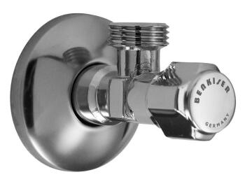 Angle valve BENKISER chrome plated 1/2" - 1/2"