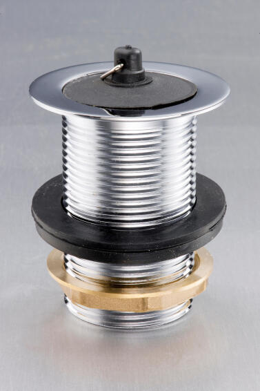 Basin waste ISM unslotted with plug 32mm