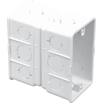 Wall box back to back 2x4