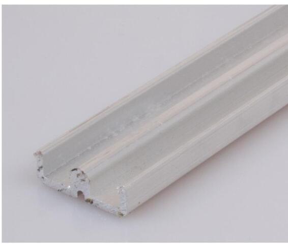 Sliding Mechanism Accessory Aluminium Bottom Track 815A Silver 2400mm