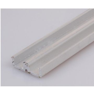Sliding Mechanism Accessory Aluminium Bottom Track 815A Silver 2400mm