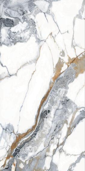 Floor tile porcelain venito gold polish 600x1200mm