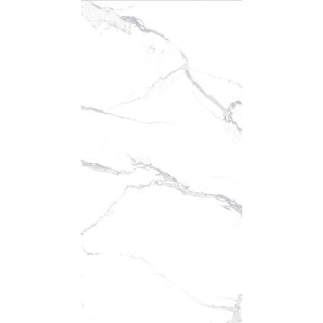 Floor tile porcelain polaris white polish 600x1200mm