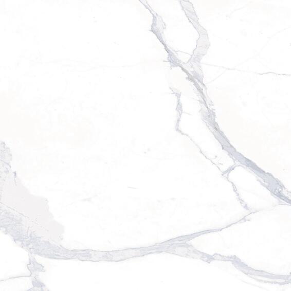 Floor tile porcelain polaris white polish 600x600mm