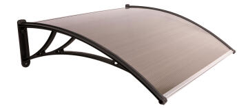 Awning Multiwall Bronze W1200mmxD1000mm 